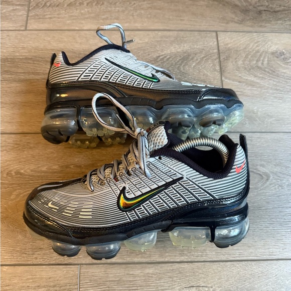 Nike Air Vapormax 360 Running Shoes Sneakers Metallic Silver CK2719-003 Size 8.5